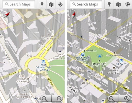 Google Maps 5 brings in an 3D maps of around 100 cities world over as also 