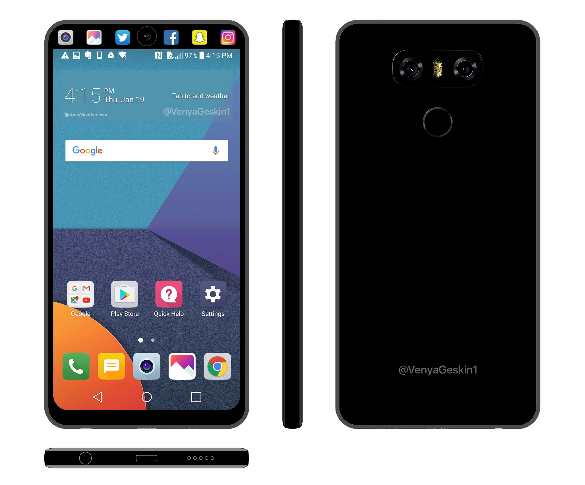 This LG V30 concept is really cool – The Android Soul