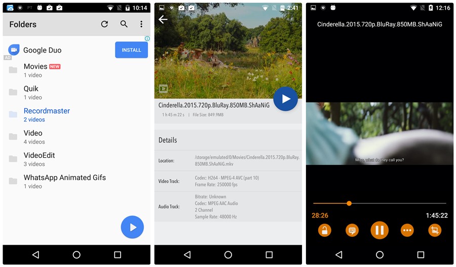 Best Video Players For Android