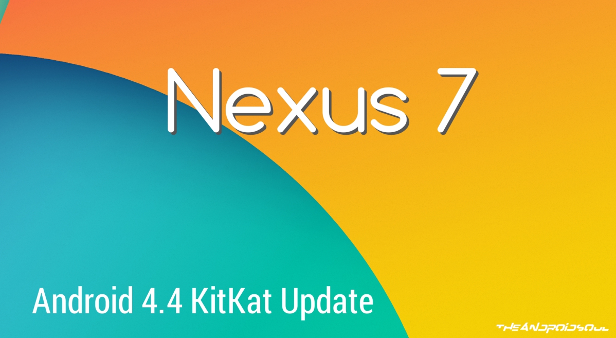 Update Asus Nexus 7 2013 WiFi edition with CyanogenMod 11 M1 build to