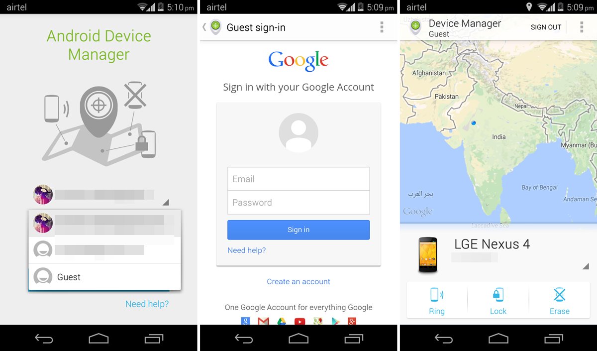 Android device manager download apk