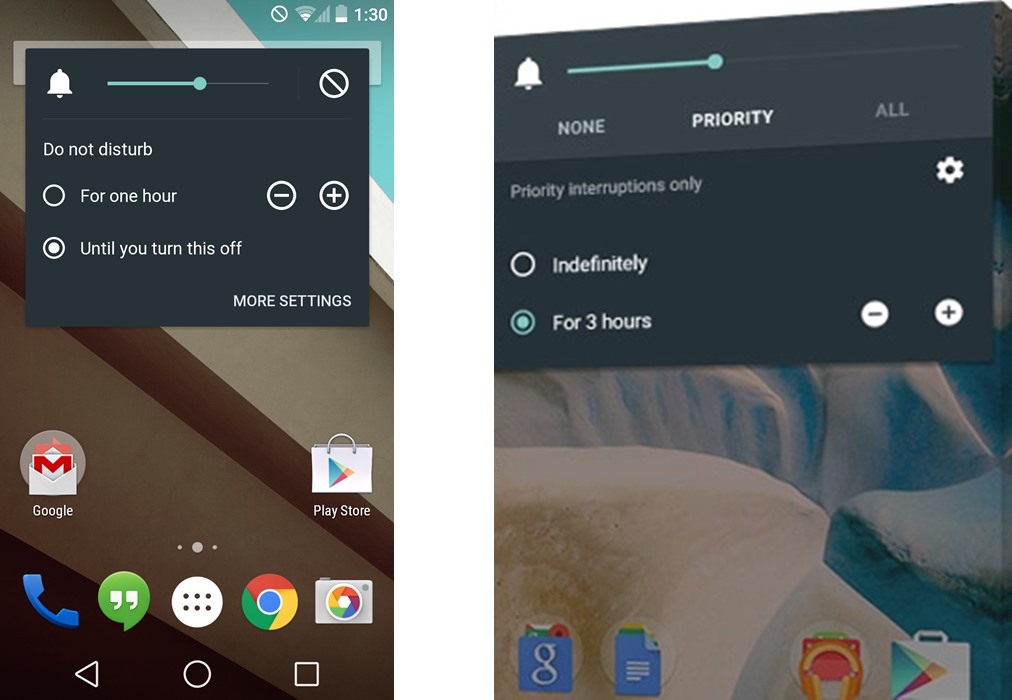 Enhanced notifications with better control - Android lollipop 