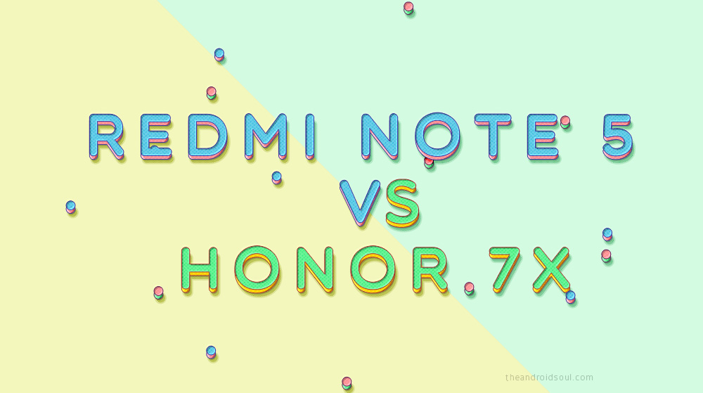 Xiaomi redmi 5 plus vs huawei honor 7x
