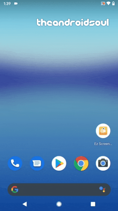 Android 10 multi-window split-screen mode
